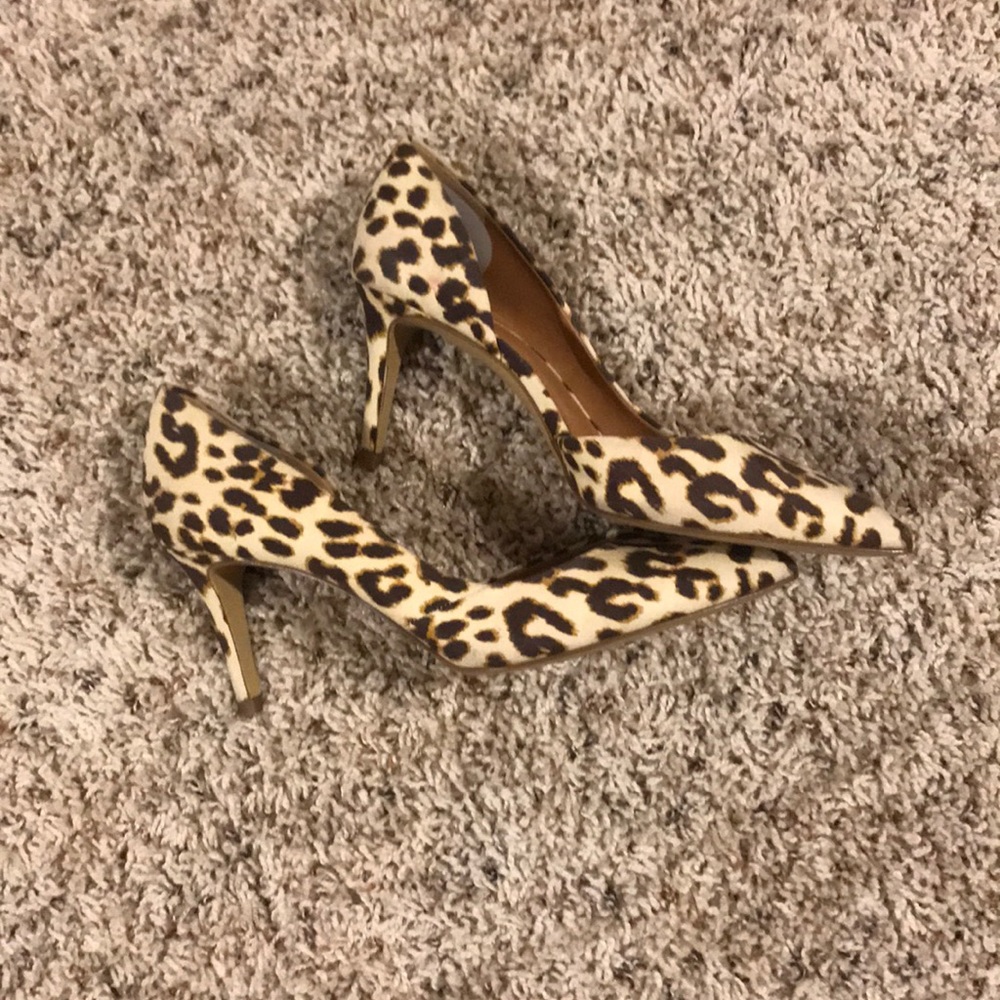 JCrew D’orsay Leopard Pumps
